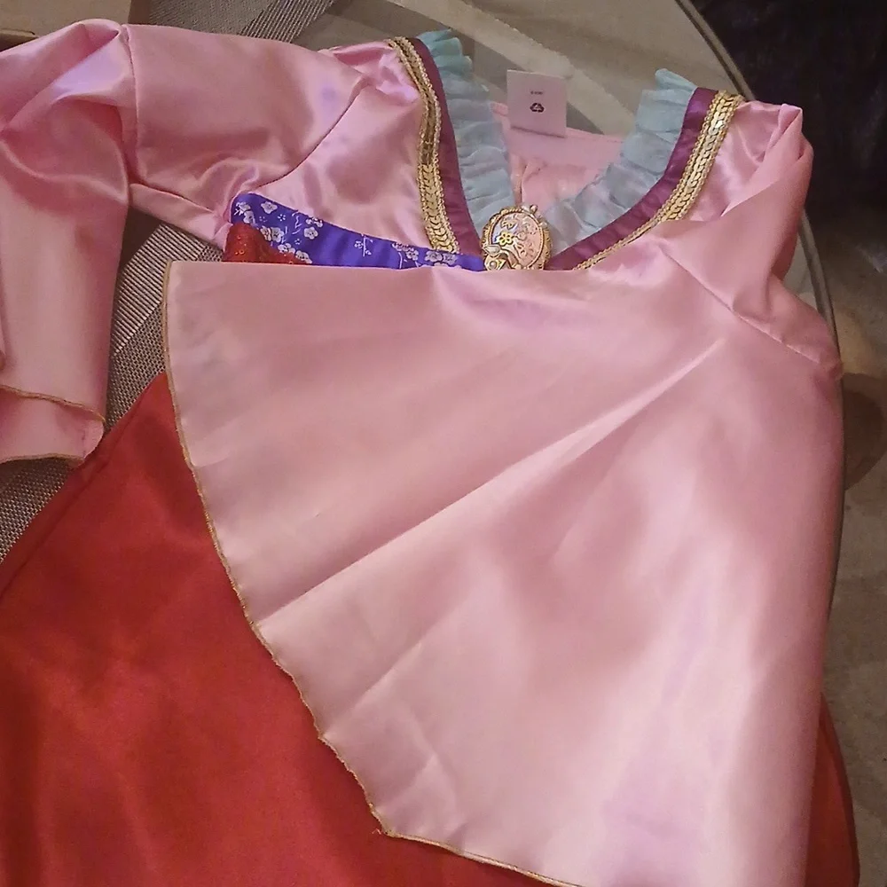 Disney Princess Mulan Dress Costume